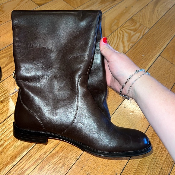 Coach Cheyenne Leather Boots - Picture 2 of 5